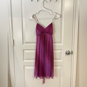 Elegant Purple Dress